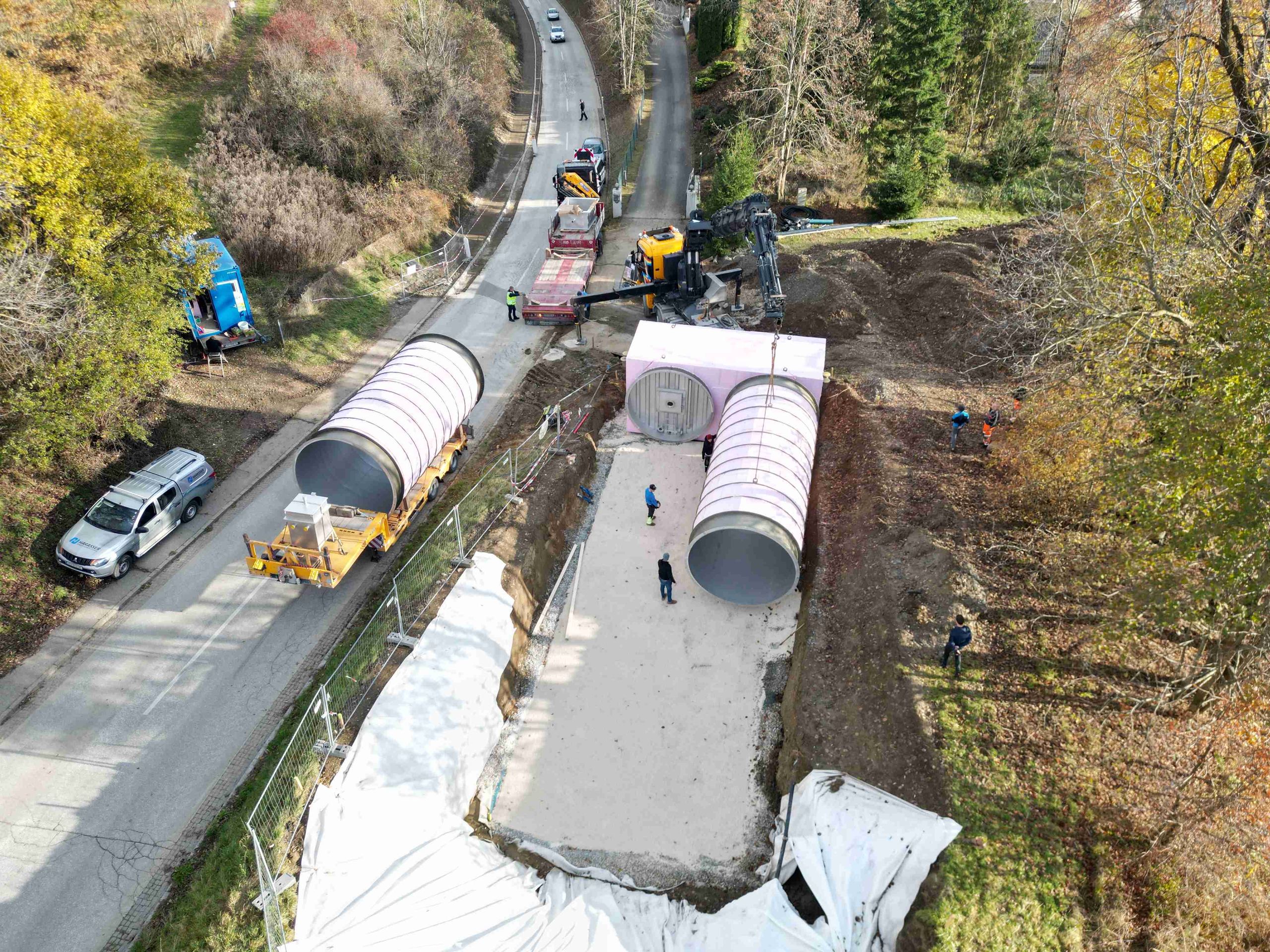 WVA St. Veit, Neubau Hochbehälter Radinger